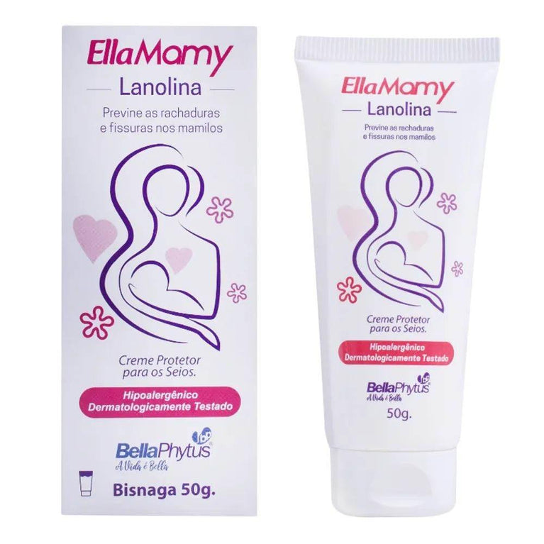 Ellamamy Lanolina para os Seios - 50g - Drogaria Poupa Centro