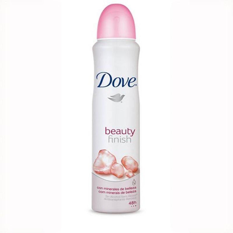 Desodorante Dove Beauty Finish aerossol 150mL - Drogaria Poupa Centro