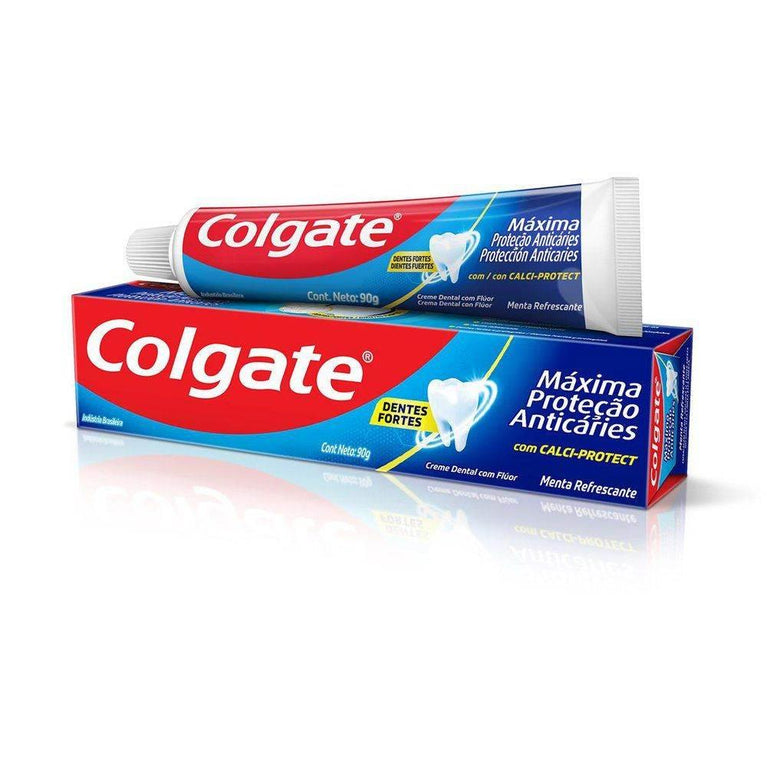 Creme Dental Colgate Proteção Anticáries 90g - Drogaria Poupa Centro