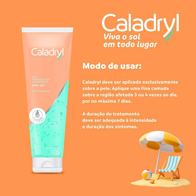 Gel Pós-Sol Caladryl 120g