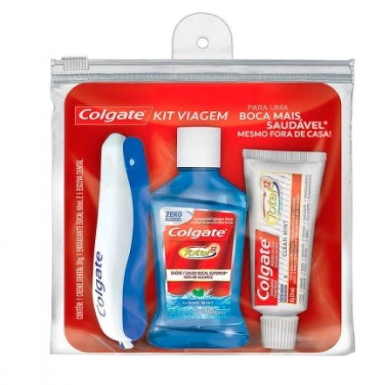 Kit De Higiene Bucal Para Viagem Colgate - Drogaria Poupa Centro