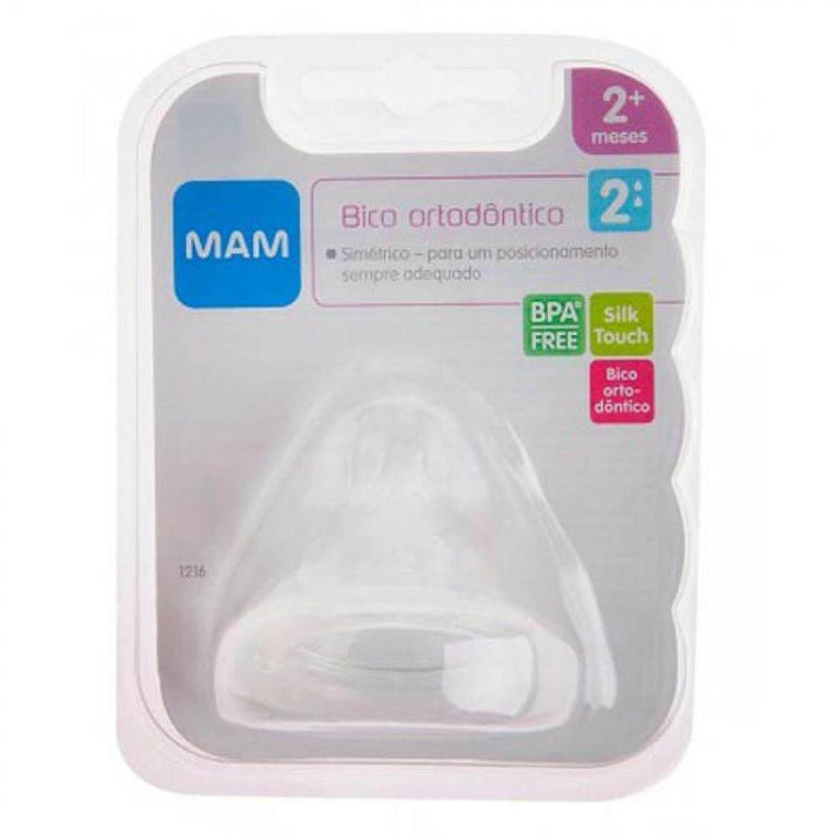 Bico 2 Mam Ortodôntico Fluxo Médio - Drogaria Poupa Centro