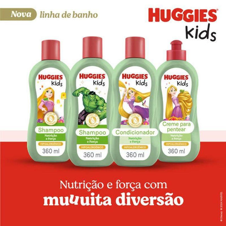 Shampoo Huggies 360Ml Nutricao Kids Hulk - Drogaria Poupa Centro