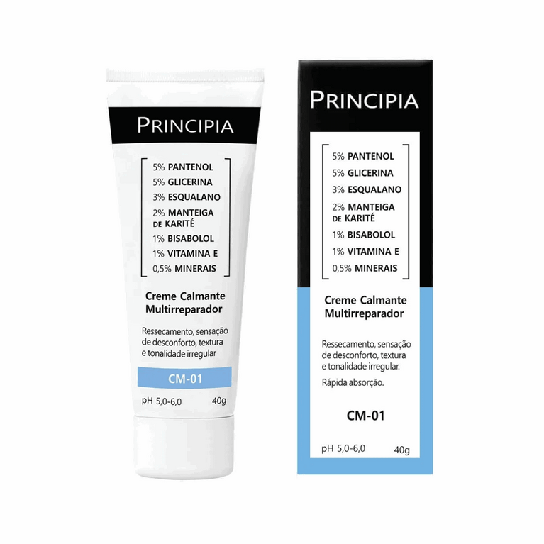 Creme Calmante Multirreparador 17,5% Mix De Ativos Principia - Drogaria Poupa Centro