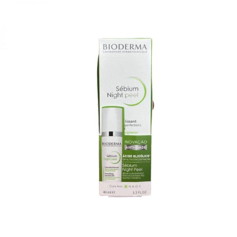 Bioderma Sébium Night Peel Sérum Anti-idade Noturno 40ml - Drogaria Poupa Centro