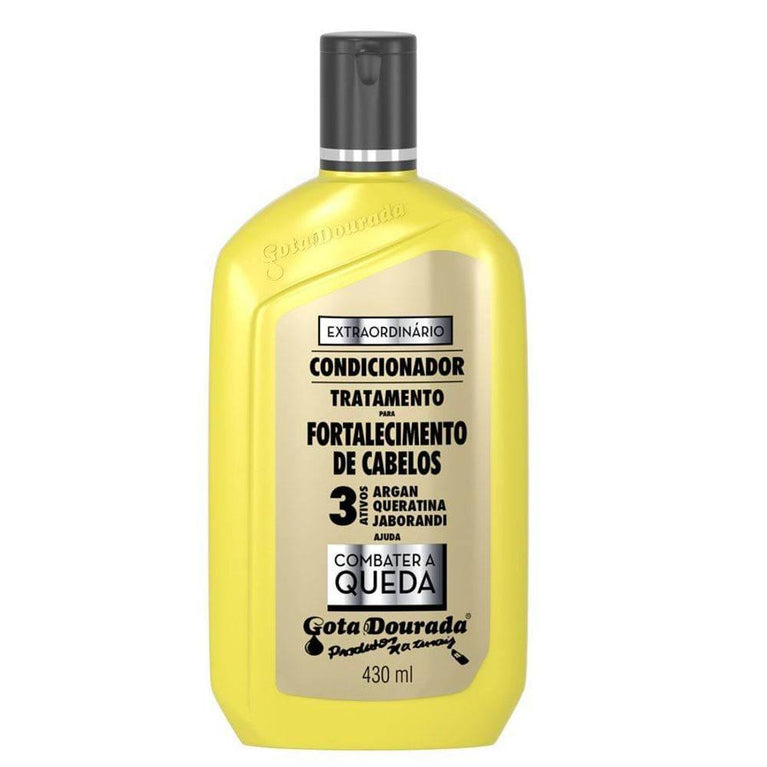 Condicionador Gota Dourada 430ml Fortalecimento Combate Queda - Drogaria Poupa Centro