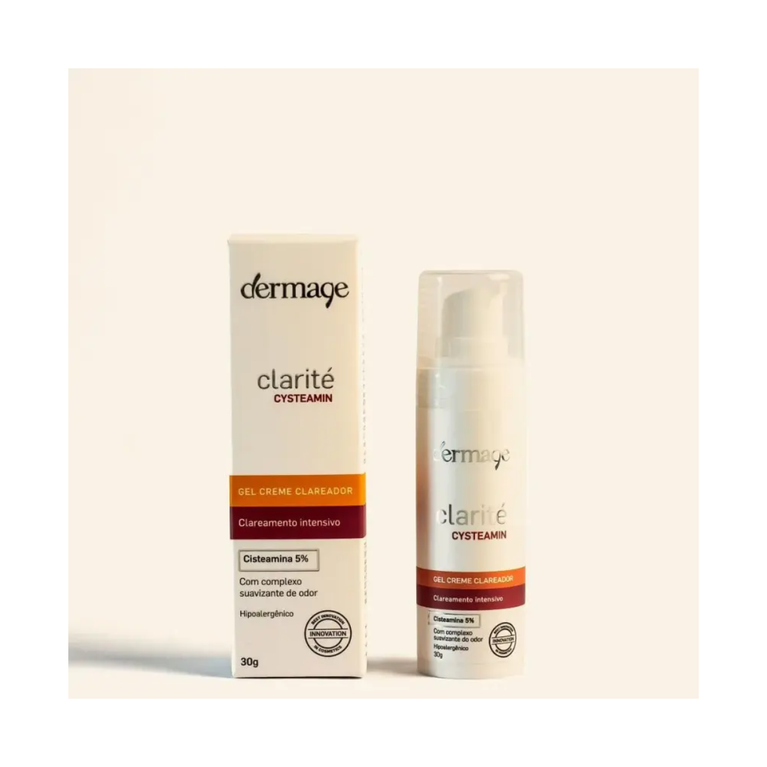 Gel Creme Clareador Dermage Clarité Cysteamin 30g