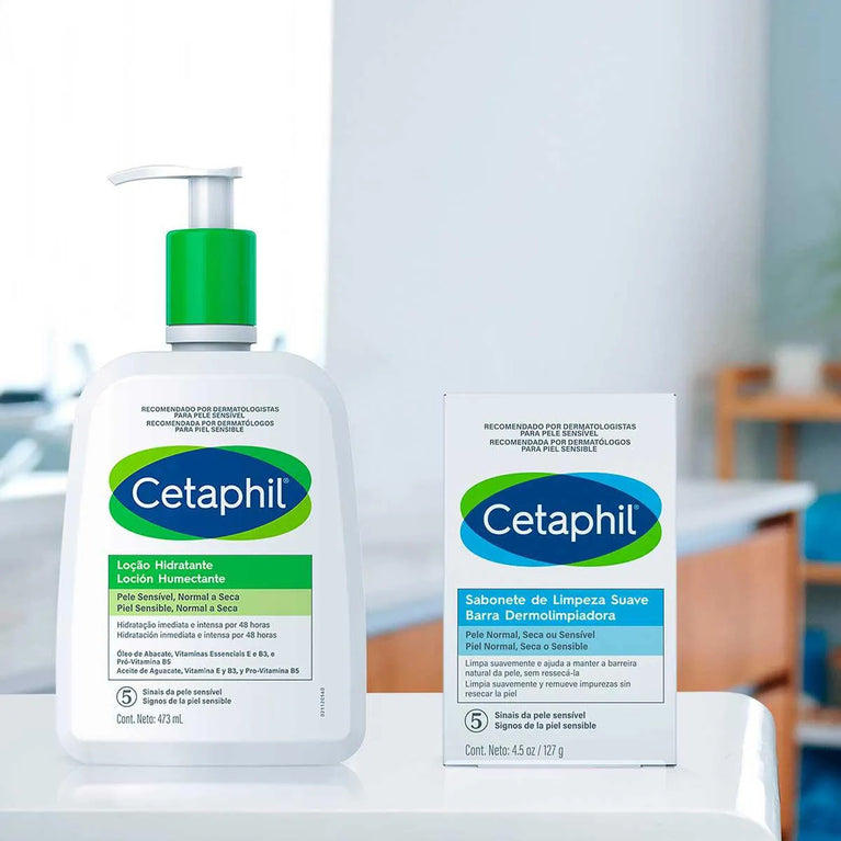 Loção Hidratante Cetaphil Corpo e Rosto 473ml
