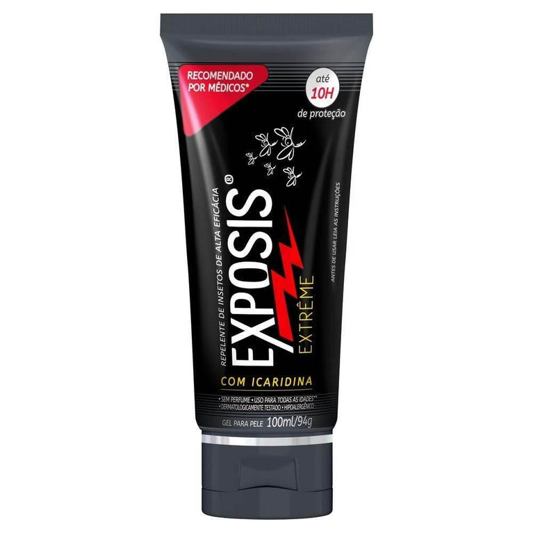 Repelente Adulto e Infantil Exposis Extreme - 1 Unidade com 100Ml - Drogaria Poupa Centro