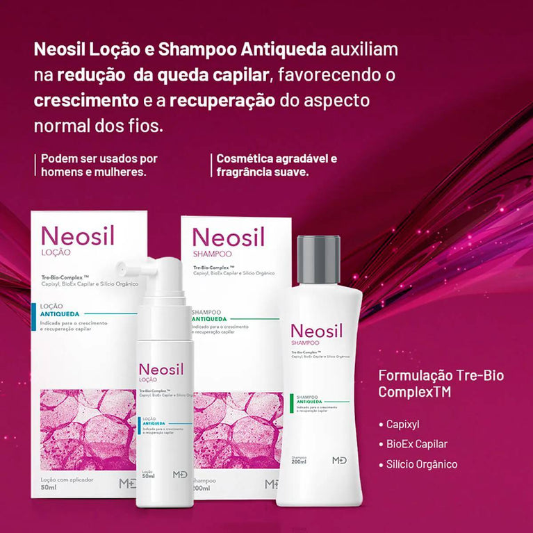 Shampoo Neosil Antiqueda 200ml
