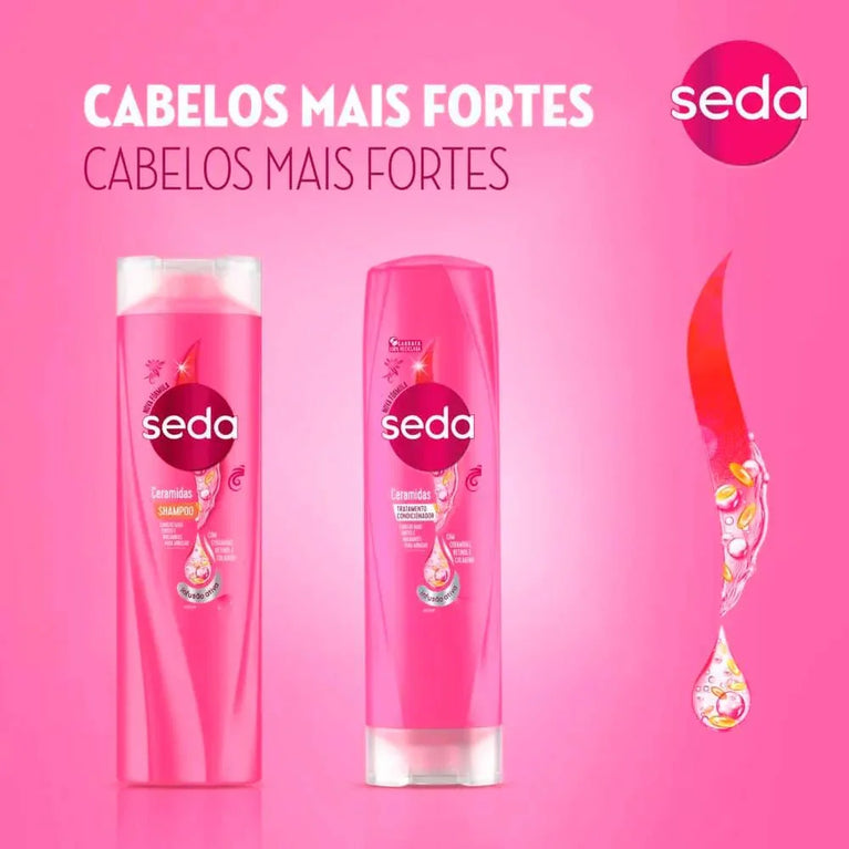 Kit Seda Ceramidas Shampoo 300ml + Condicionador 190ml