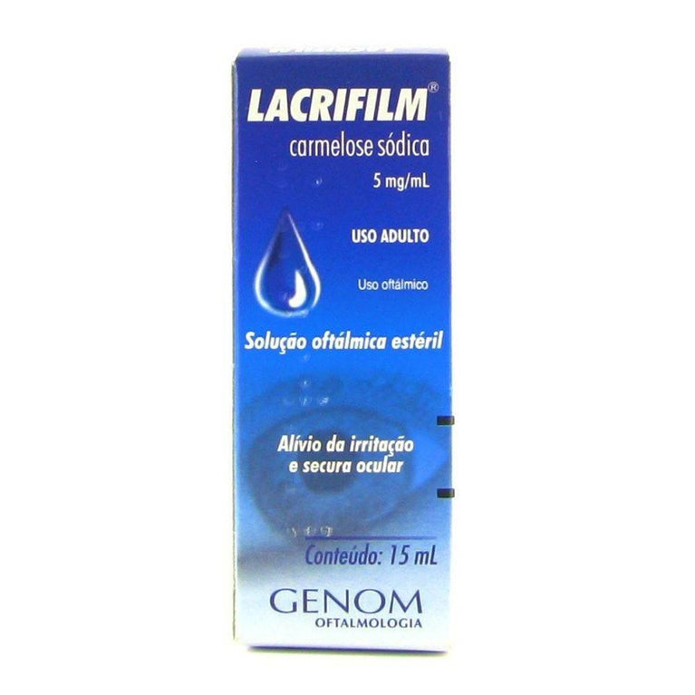 Lacrifilm 15Ml - Drogaria Poupa Centro