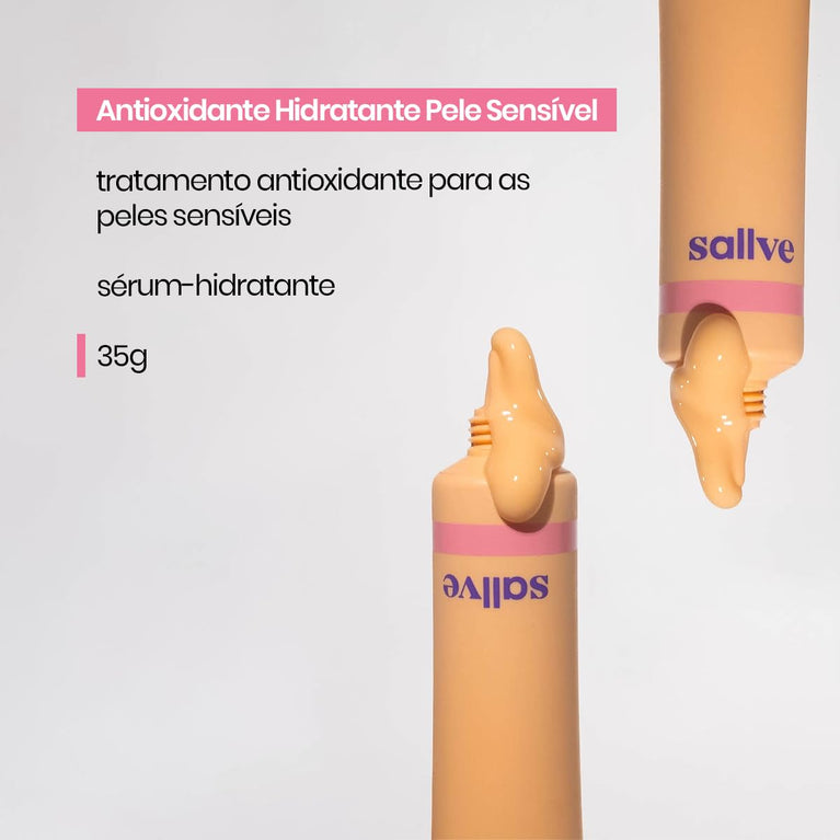 Sallve Antioxidante HIdratante Pele Sensível 35g - Vitamina C