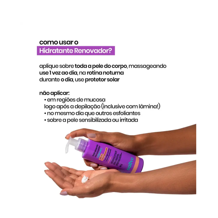Hidratante Renovador Corporal 180g Sallve