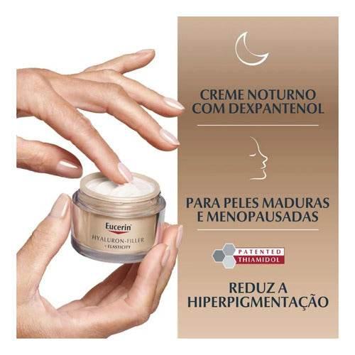 Eucerin Hyaluron-filler + Elasticity Noturno - Creme 50ml - Drogaria Poupa Centro