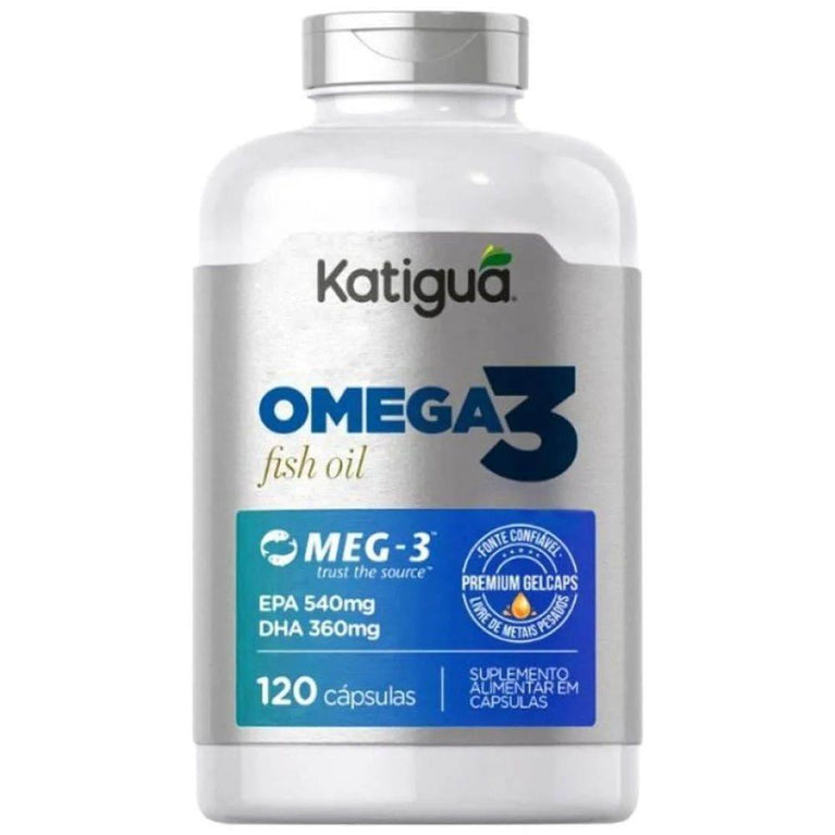 Omega 3 120´S Fish Oil Katigua - Drogaria Poupa Centro