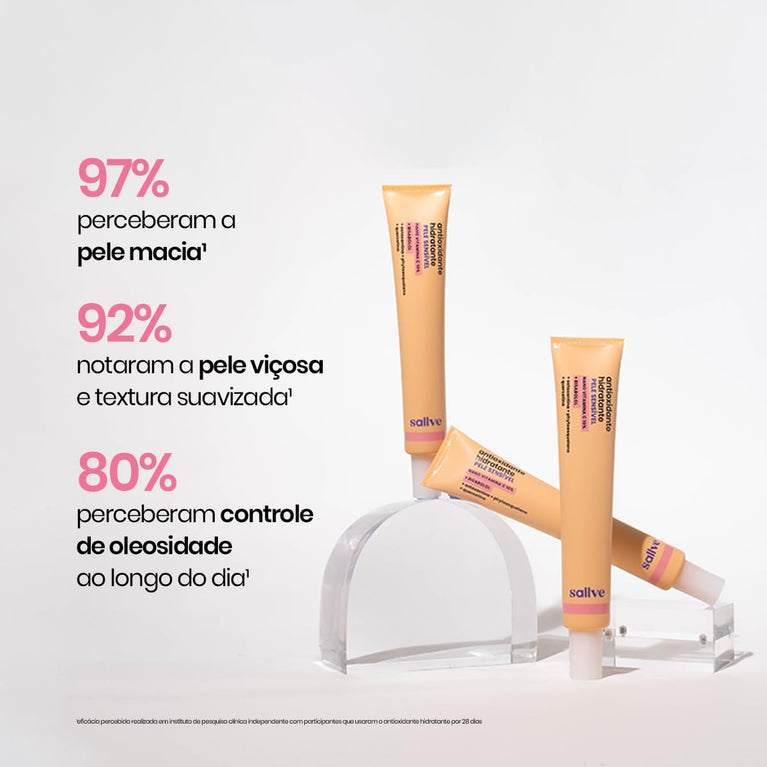 Sallve Antioxidante HIdratante Pele Sensível 35g - Vitamina C