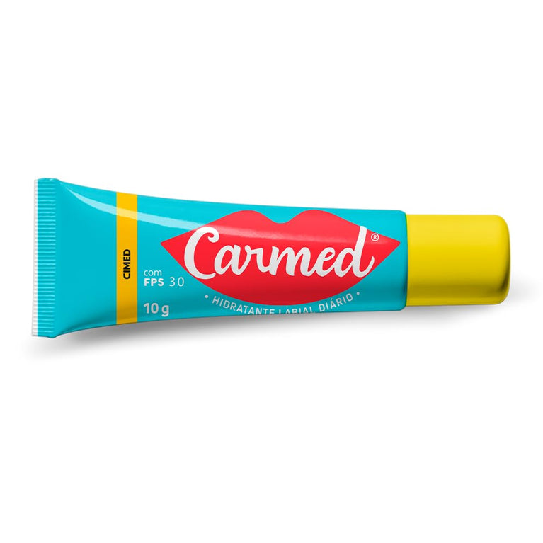 Hidratante Labial Carmed FPS 30 Incolor Proteção Diária 10g