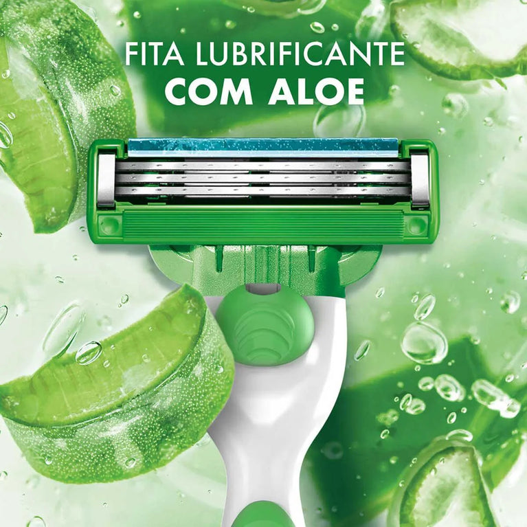 Aparelho de Barbear Gillette Mach3 Sensitive 1 unidade