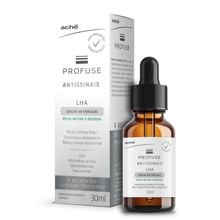 Sérum Antirrugas LHA Pele Oleosa Profuse 30ml