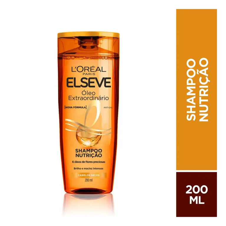 Shampoo L’Oréal Paris Elseve Óleo Extraordinário 200ml