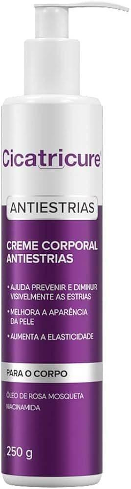Creme Corporal Cicatricure Antiestrias 250g - Drogaria Poupa Centro