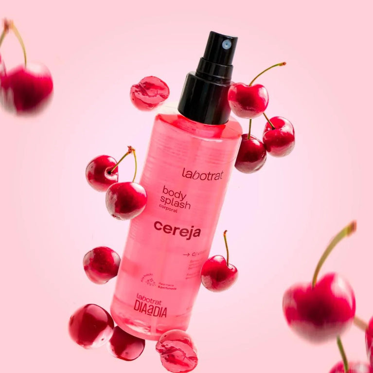 Perfume Body Splash Dia A Dia Corporal Cereja Labotrat 190Ml