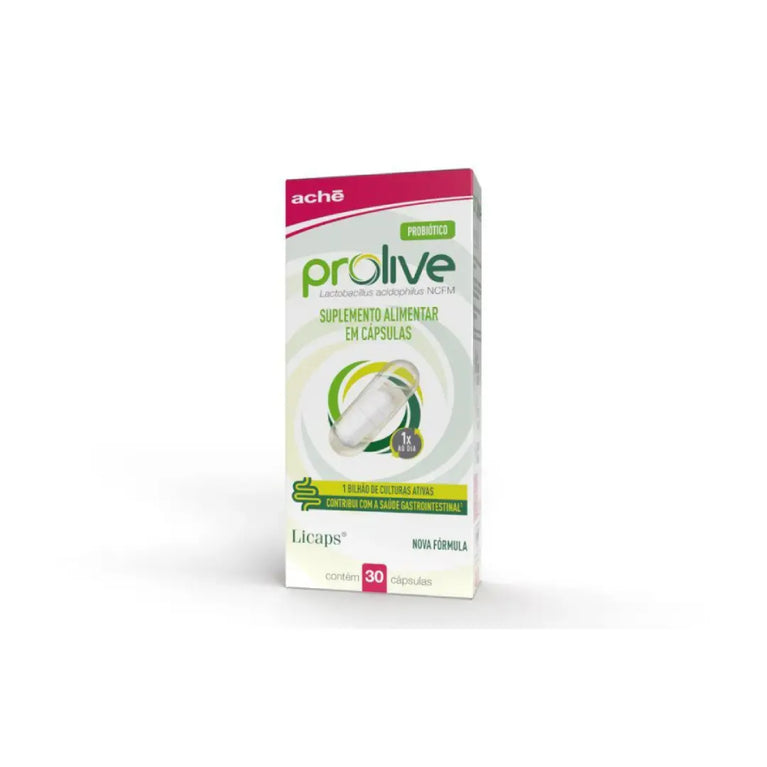 Probiótico Prolive 30 Cápsulas