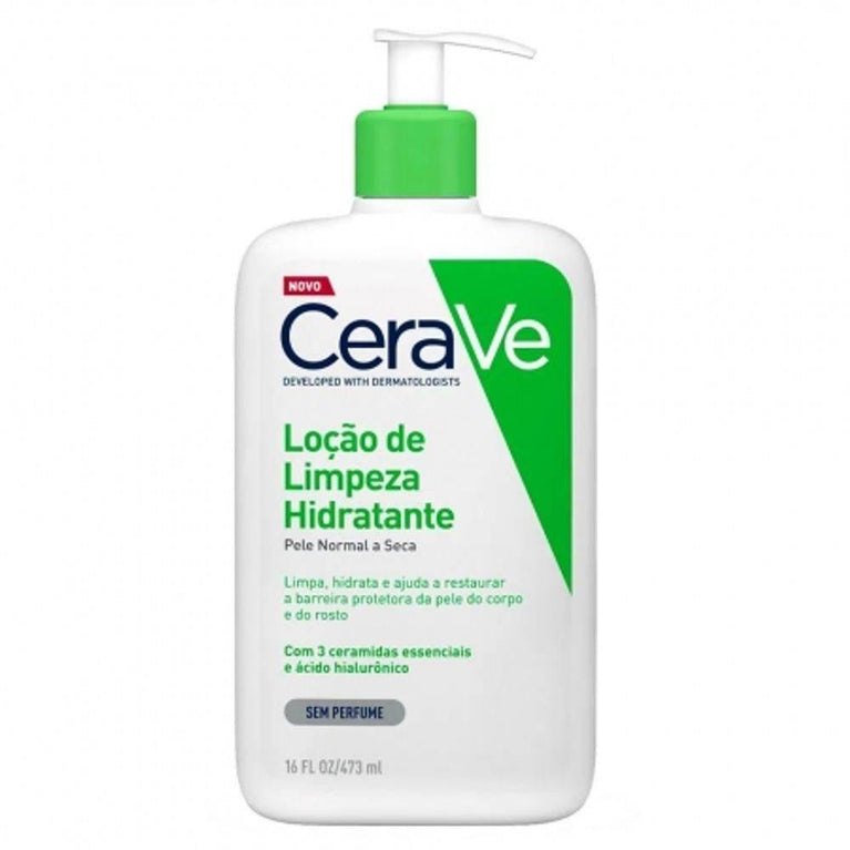 CeraVe Loção de Limpeza Hidratante 473ml - Drogaria Poupa Centro