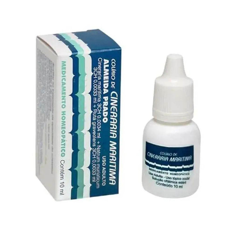 Colírio Cineraria Maritima Colirio 10ml - Drogaria Poupa Centro