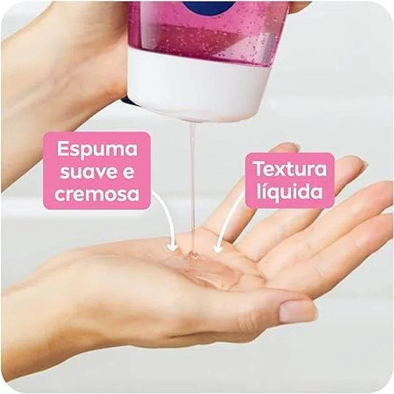 Sabonete Líquido Waterlily & Oil 250ml NIVEA - Drogaria Poupa Centro