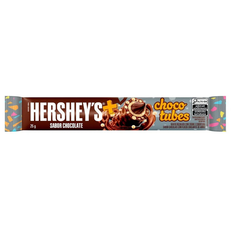 Chocolate Hershey's Chocotubes Ao Leite 25g