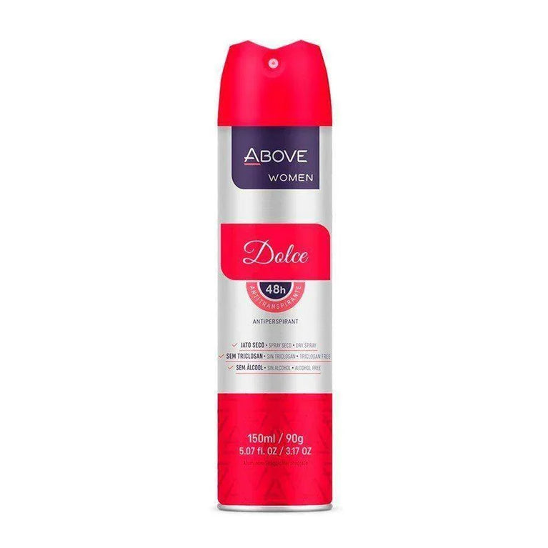 Desodorante Above Aero F 150Ml Dolce V - Drogaria Poupa Centro