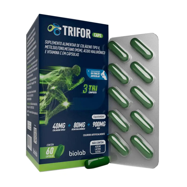 Suplemento Alimentar Trifor Caps 60 Cápsulas