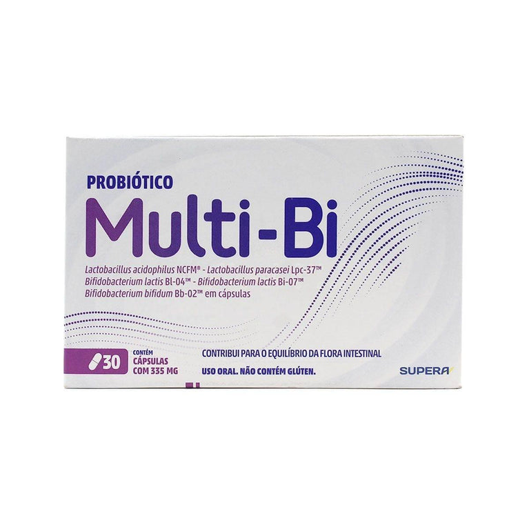 Multi-Bi 335Mg 30 Cápsulas - Drogaria Poupa Centro