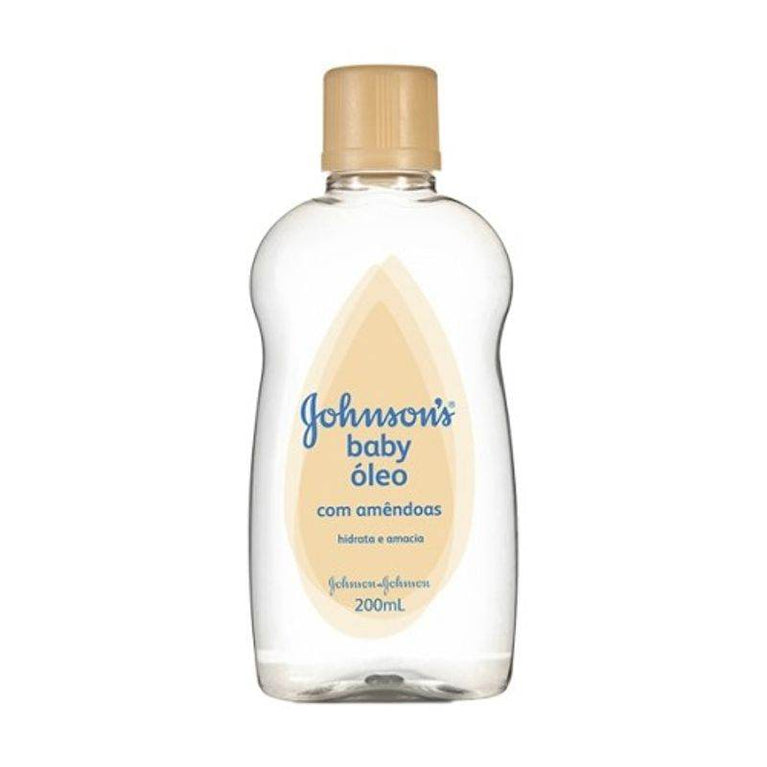 Óleo Com Amêndoas Johnson 200Ml - Drogaria Poupa Centro