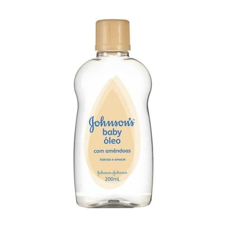 Óleo Com Amêndoas Johnson 200Ml - Drogaria Poupa Centro