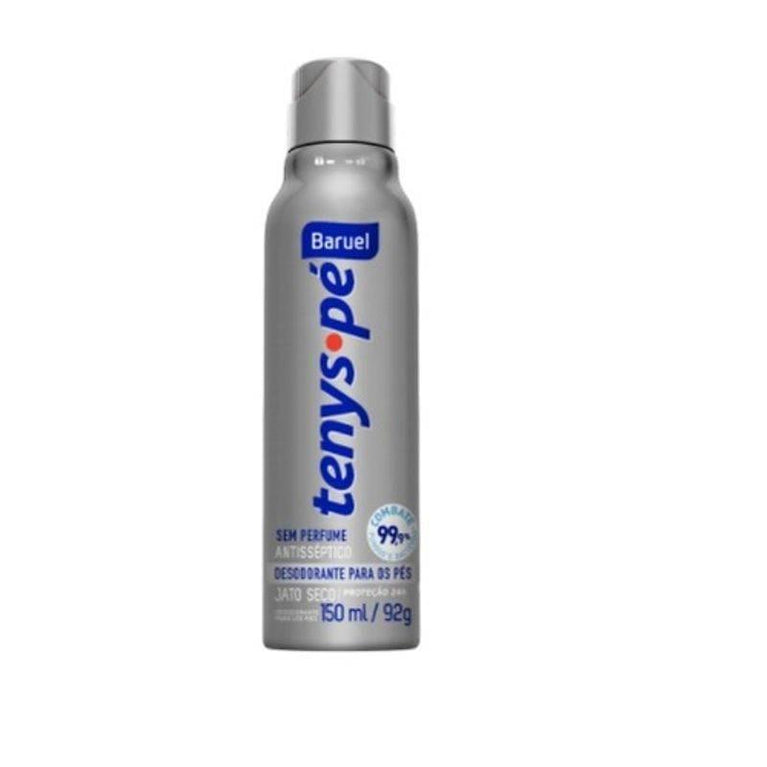 Desodorante para Pes Tenys Pe sem perfume, jato seco, 150mL - Drogaria Poupa Centro