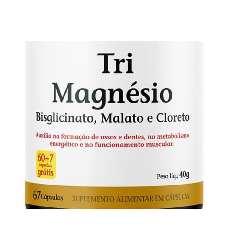 Tri Magnésio Nature Daily 67 cápsulas Sidney Oliveira