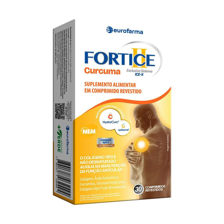 Fortice Curcuma 30 comprimidos