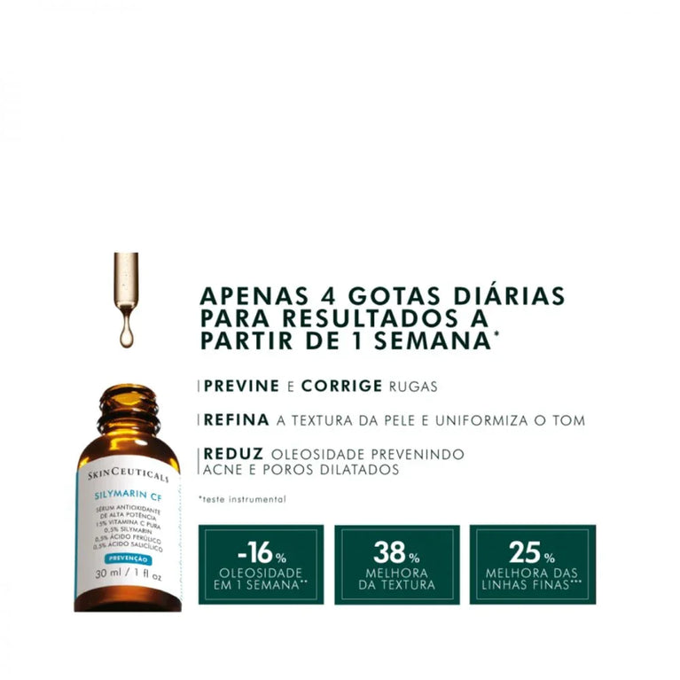 Sérum Antioxidante SkinCeuticals Silymarin CF- 30Ml