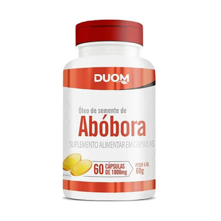 Oleo Semente De Abobora com60 CÁPSULAS - DUOM