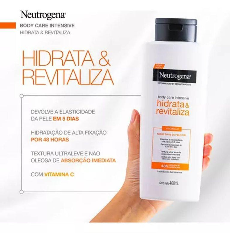 Hidratante Corporal e Revitaliza 400Ml Neutrogena - Drogaria Poupa Centro