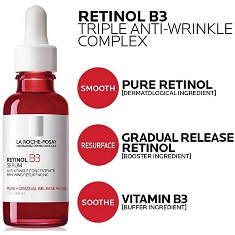 Sérum Facial Anti-Idade La Roche-Posay Retinol B3 30Ml - Drogaria Poupa Centro