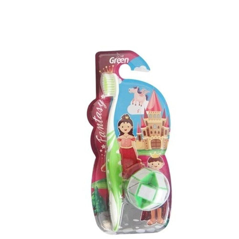 Esc Dente Inf Fantasy Macia Green - Drogaria Poupa Centro