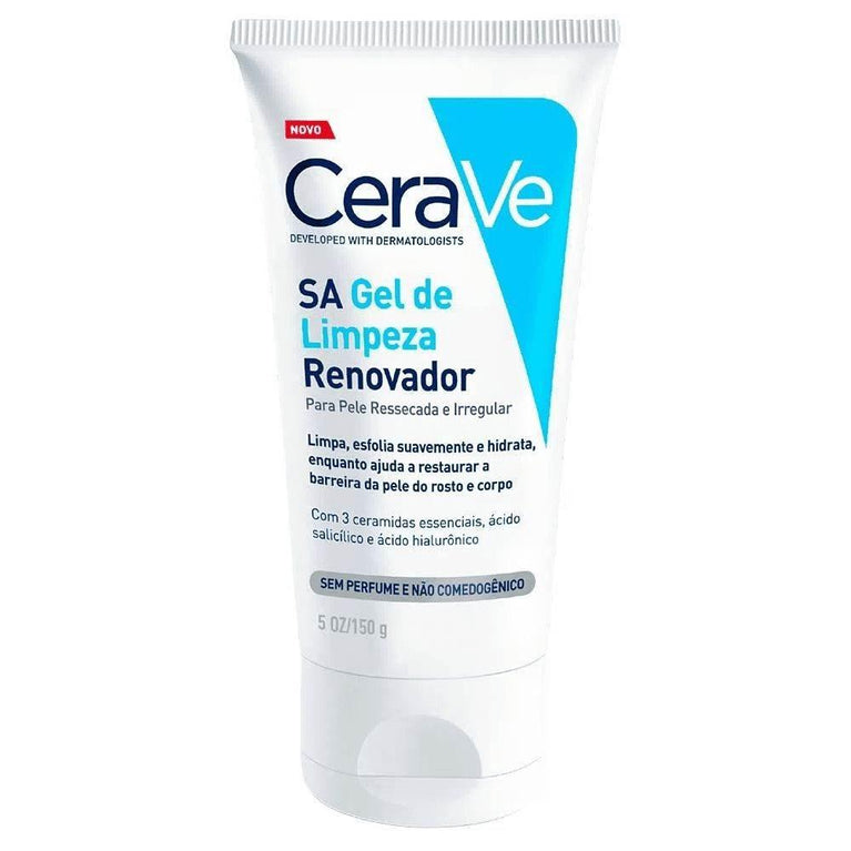 CeraVe SA Gel De Limpeza Renovador 150g - Drogaria Poupa Centro