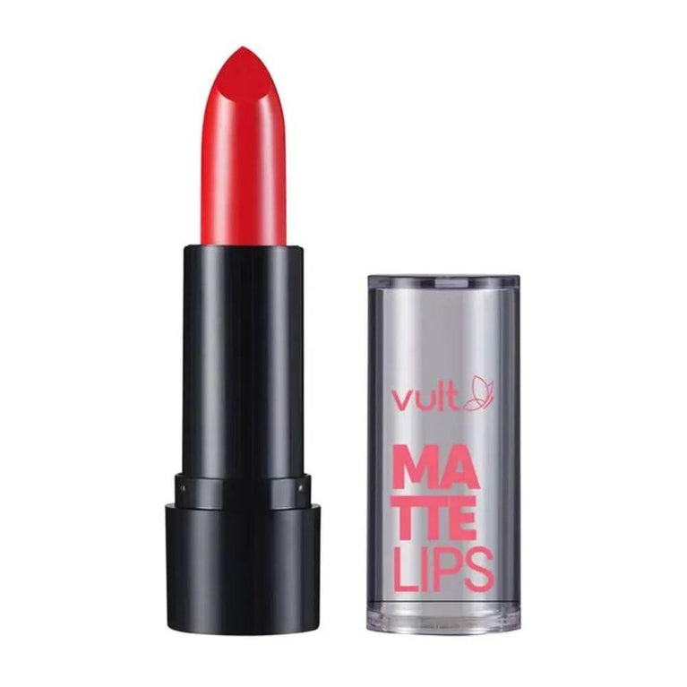 Batom Matte Vult Lips Vermelho Real - Drogaria Poupa Centro