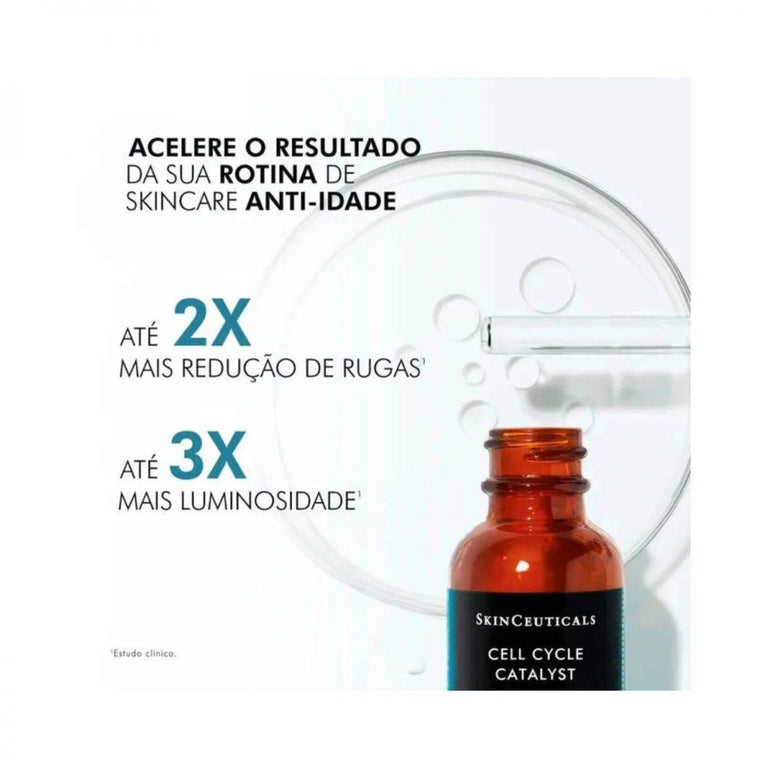 SkinCeuticals Cell Cycle Catalyst - Sérum redutor de linhas faciais 30ml - Drogaria Poupa Centro