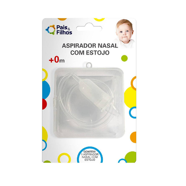 Aspirador Nasal com Estojo Pais e Filhos 0+ Meses