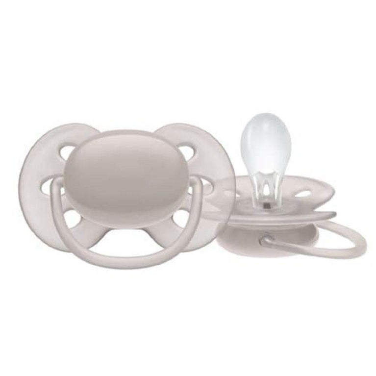 Chupeta Avent Ultra Soft 6-18 Meses Neutra - Drogaria Poupa Centro